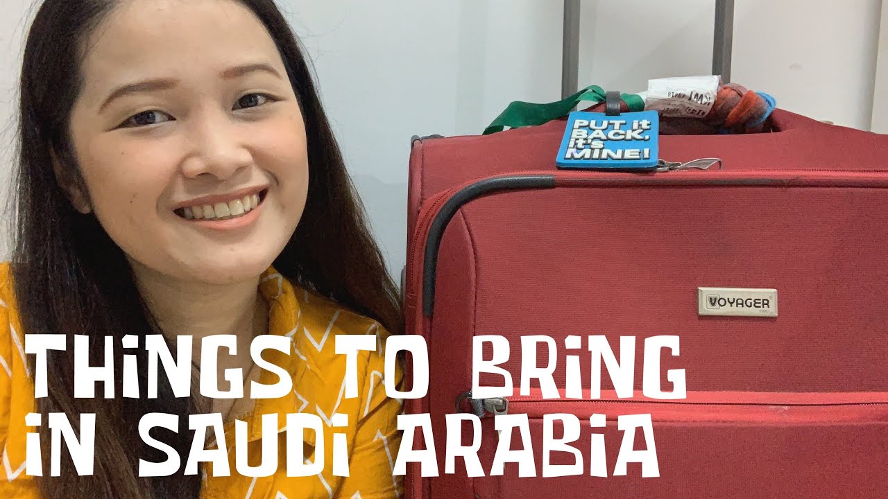 Things to Bring in Saudi Arabia 🇸🇦