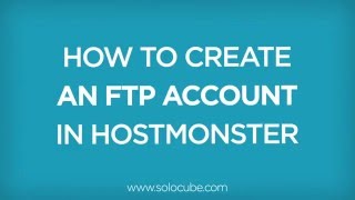 How to Create an FTP account in Hostmonster