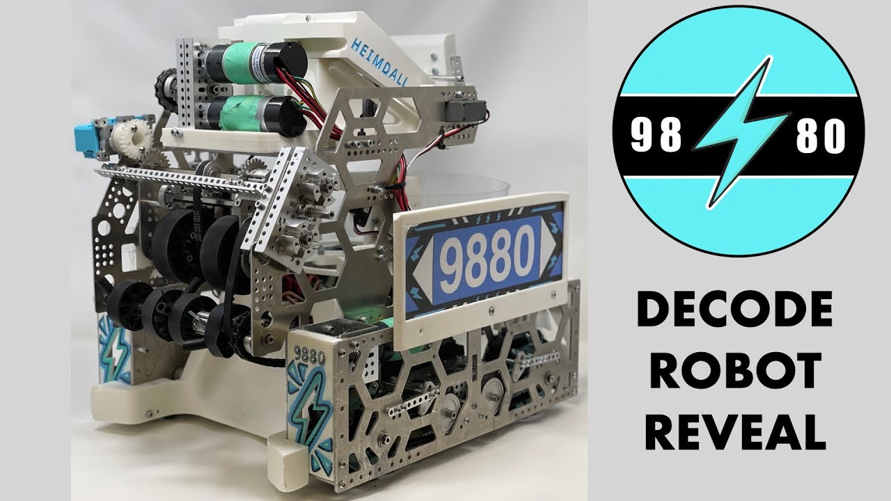 DECODE Robot Reveal - FTC Aftershock 9880 - YouTube