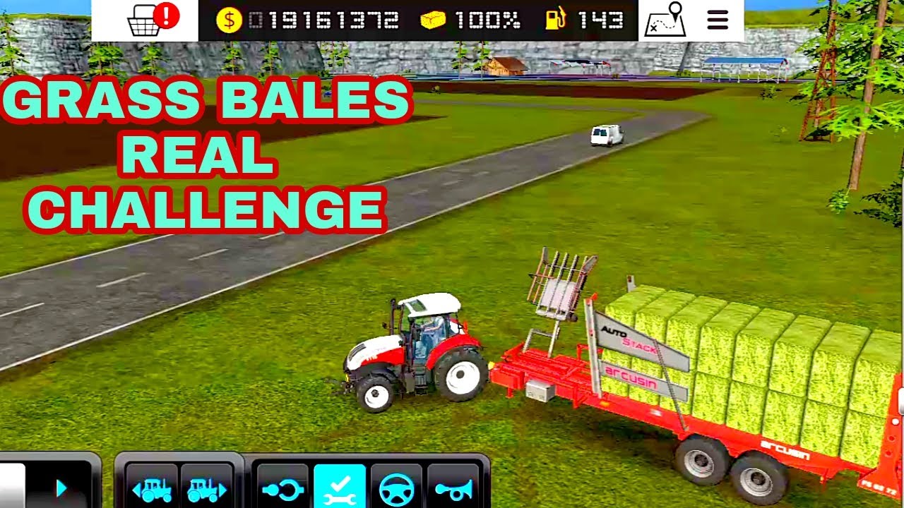 Fs16 Farming Simulator 16 surprising on Grass bales making challenge