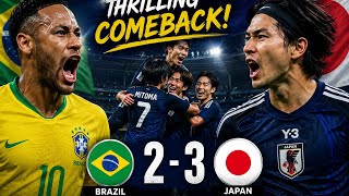     Brazil vs Japan: The Craziest Football Battle You’ll Watch Today!