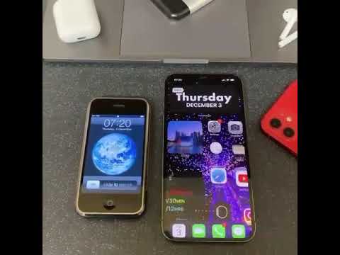 iphone 12 pro max VS iphone 2G 🔥🔥🔥 - YouTube