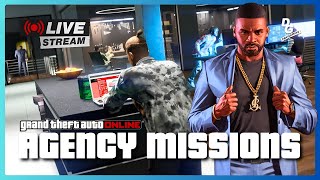 MENNYIT FIZET FRANKLIN?!👀💸 | Agency küldetések💰 | GTA Online LIVE 🔴