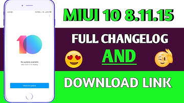 MIUI 10 GLOBAL BETA 8 11.15 Full CHANGELOG | DOWNLOAD LINK | 10.8.11.15 | Redmi 5A, Redmi 6, Redmi 4