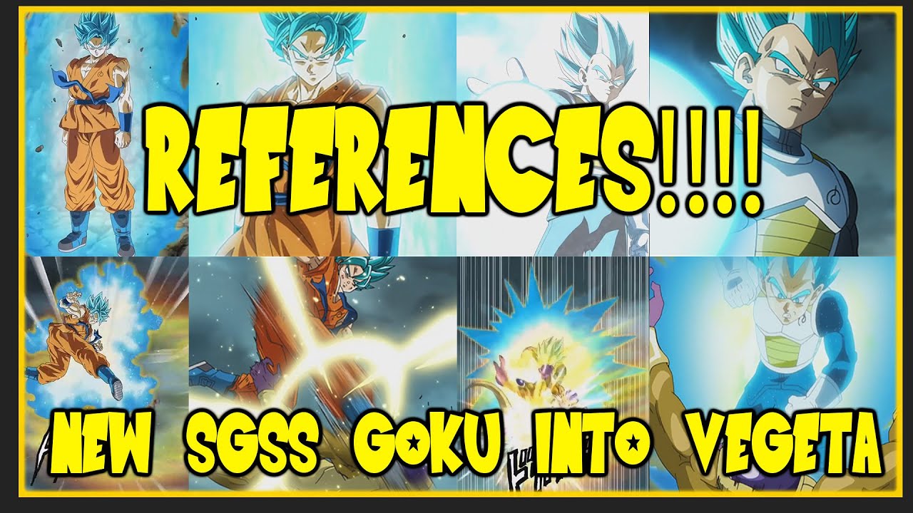 NEW Goku/Vegeta ROF  Dokkan Movie/Anime References!!