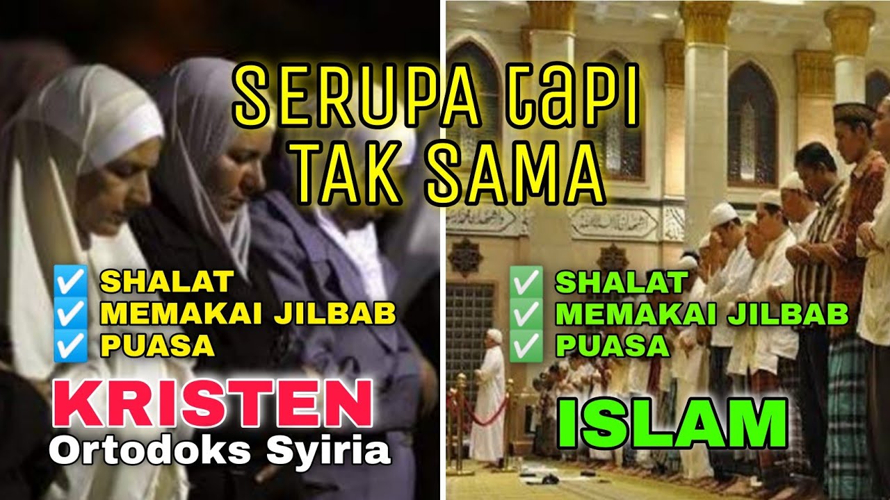 JANGAN SALAH‼️Kemiripan Ibadah Kristen Ortodoks dengan Agama Islam