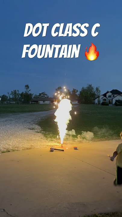 Phoenix Tail Howl DOT Class C Whistling Fountain Firework (GREAT whistle!)