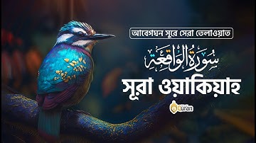 সবচেয়ে প্রশান্তিময় কণ্ঠে সূরা ওয়াকিয়া অর্থ সহ | Sura Waqiah (سورة الواقعة) Tilawat| Voice Of Quran