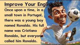 Improve Your English🔥 || Graded Reader || The Story of Ronaldo
