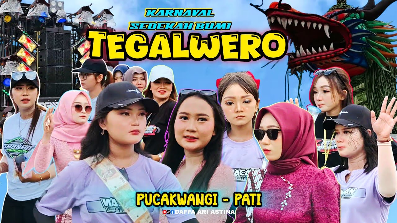 Karnaval Desa Tegalwero Pucakwangi Pati 2025 - Kirab Budaya sedekah Bumi Tegalwero 2025