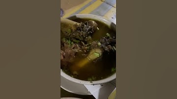 The Best Sup Tulang /Gearbox, Or LAMB SHANK || #bonemarrow #tulang  #malaysianfood #soup #shorts