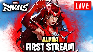 (LIVE)🚨MARVEL RIVALS🚨ALPHA🚨LIVESTREAM🚨IS HERE🚨 | Marvel Rivals Alpha