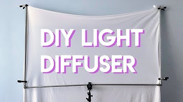 How to build a Scrim / Diffuser frame / Silk frame
