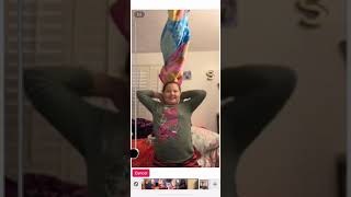 How to do the rainbow effect on video star