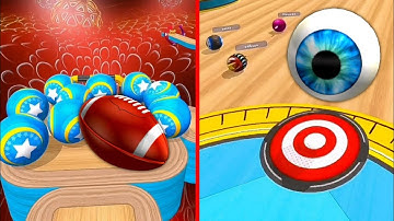 GOING BALLS Portal Run+Banana Frenzy New Update Mobile Gameplay iOS,Android Walkthrough