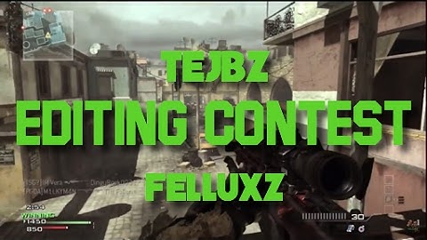 Tejbz Editing Contest - Edited by Felluxz