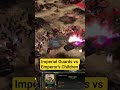 Imperial Guards vs Emperor's Children #gaming #warhammer40k #dawnofwar #rts #imperialguard