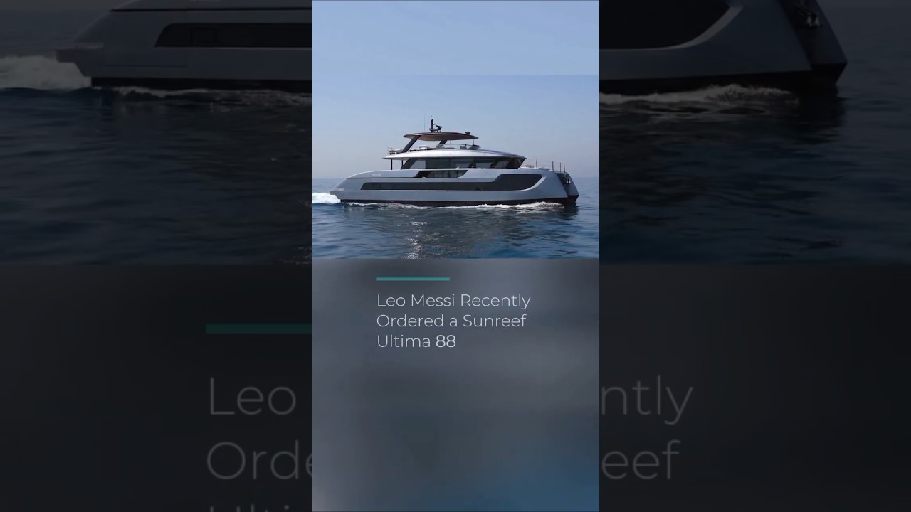 ⁣Sunreef ULTIMA Luxury 88 Power Catamaran