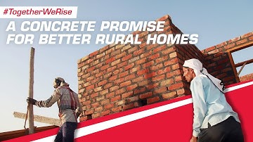 A Concrete Promise For Better Rural Homes | #TogetherWeRise | Mahindra Rise