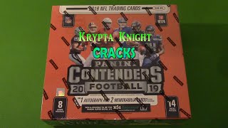 Panini Contenders Football 2019 Box Retail (1 auto/2 Mems)