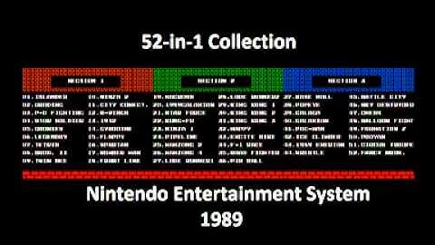 52 in 1 Collection (NES) Music - Donkey Kong 3 Power Up