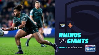 Highlights | Leeds Rhinos v Huddersfield Giants | 2024 Betfred Super League, Round 8