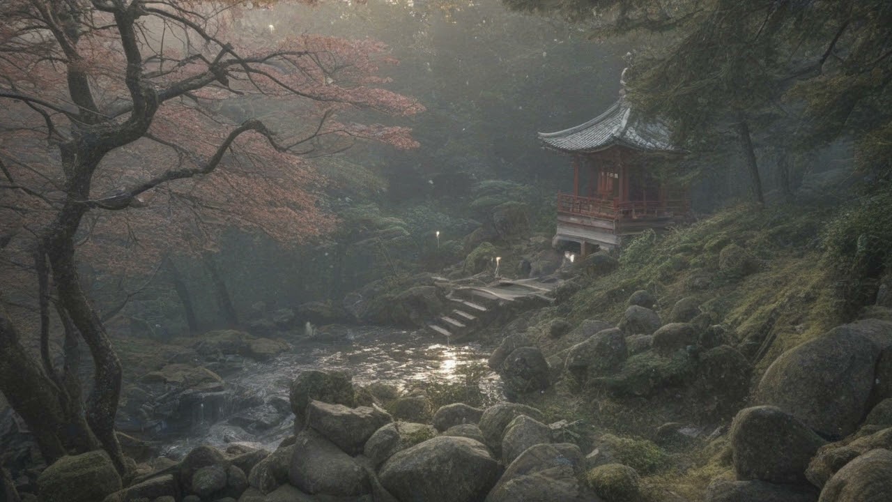 Midnight Echoes: Calming Zen Sounds for Your Night Routine Vol 14