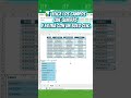 Prueba la segmentación de datos en Excel 💡#shorts