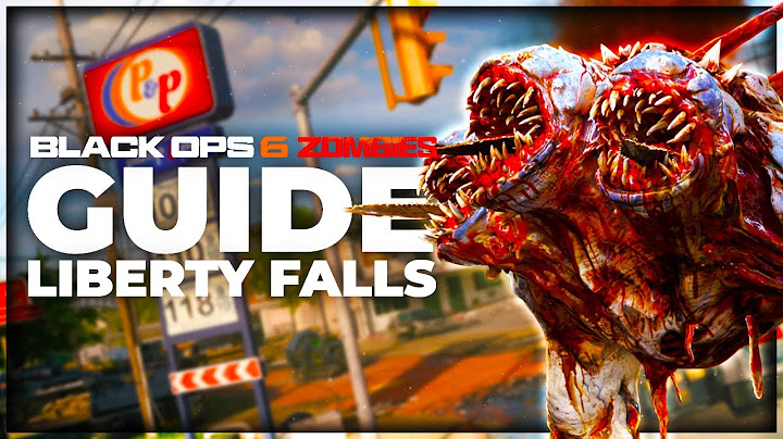 GUIDE COMPLET de LIBERTY FALLS sur BLACK OPS 6 ZOMBIE (Secret, Secrets Secondaires, Renseignements)