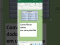 Excel............#excel #excelbasico #excelavançado #excelavancado #excelfacil #estudar