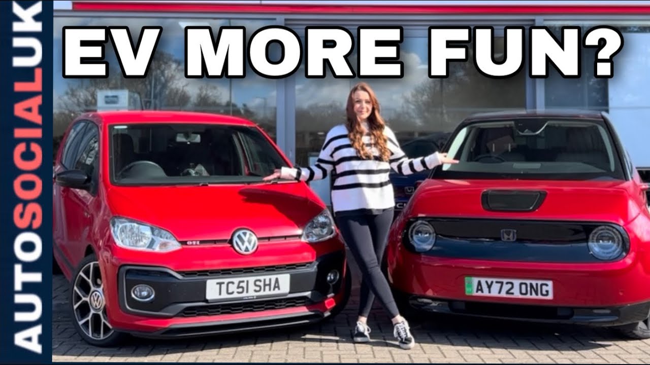 Can an electric car be MORE fun? UP! GTi V's Honda E YouTube