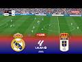 🔴Real Madrid vs Real Oviedo - La Liga 2026 Match | Pes 21 Video Game Simulation