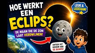 Hoe Werkt een Eclips | De Maan die de Zon Laat Verdwijnen! 🚀