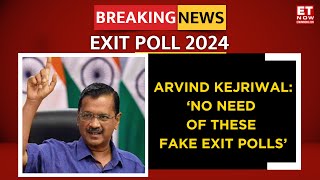 Delhi CM Arvind Kejriwal Blasts BJP, Labels Exit Polls As 'Fake' Ahead Of Return To Tihar Jail