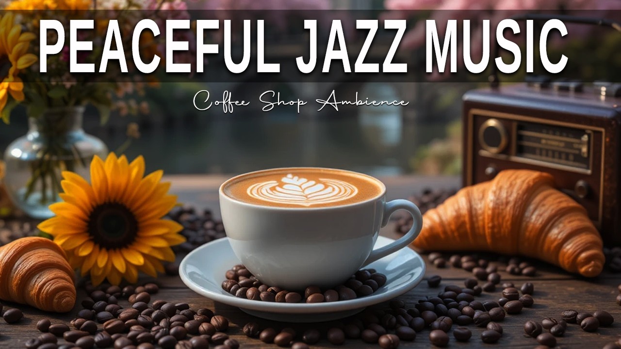 Peaceful Jazz Music ☕ Bossa Nova background for Relaxing, Great Moods and Happy Moods