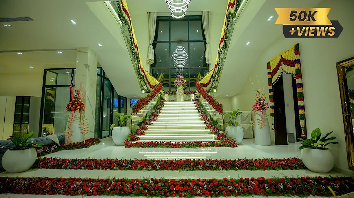 #Aadya Mansion House Warming Ceremony 4K....  @Dreem House..#Luxuries Mansion in Bangalore