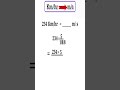 Conversion km/h - m/s #maths #tricks #pen #mathstricks #shorts #shortsfeed #youtubeshorts #viral