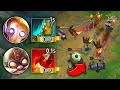 WE PLAYED THE MOST CHAOTIC URF GAME EVER!! (ROCKETS AND HOOKS) - League of Legends