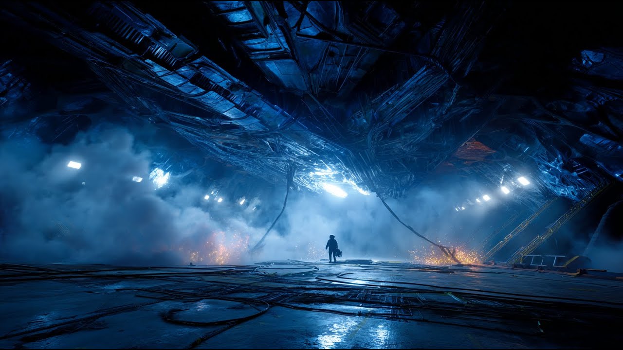 A Giant Ship Begged for Help A Human Mechanic Removes Parasites and Turns It into the Ultimate War..