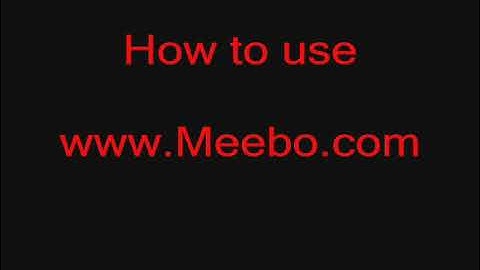 Meebo Instructional Video
