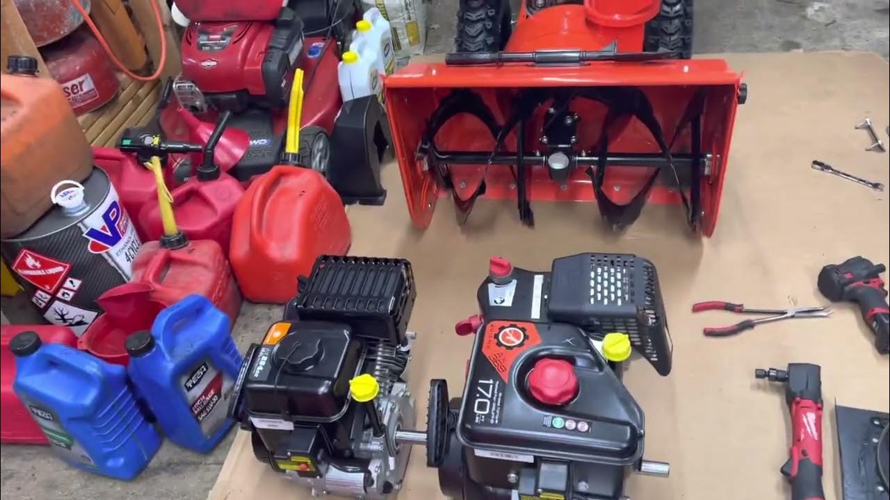 Ariens Deluxe 28 Snowblower gets engine upgrade (Swap from Ariens