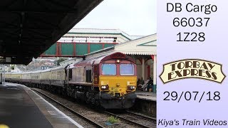 Download lagu DB 66037 39 The Torbay Express 39 1Z28 Paignton 29 07 18 DB 66037 39 The Torbay Express 39 1Z28 Paignton 29 07 18