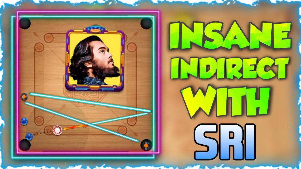 Insane Indirect with Sri Bro ❤️ @CarromWorld Gaming 🔥 Carrom Pool Shorts 🔥