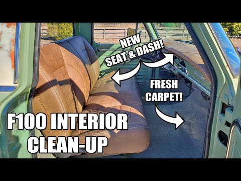 F100 Interior Clean-up