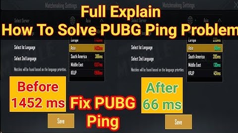 200% Fix High Ping Problem In PUBG Mobile | How to Solve Lag Problem in PUBG Mobile 100% Working