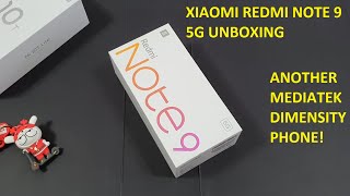 Xiaomi Redmi Note 9 5G Redmi Note 9T Unboxing Mediatek Dimensity 800U Processor Budget 5G Again