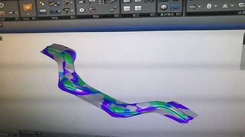Automotive part  3D forming simulation