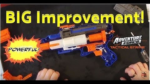 Adventure Force Sentry Quick Review, Chrono & EASY K26 Spring Mod Guide!