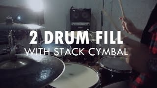 DRUM FILL WITH CYMBAL STACK | DRUMNDRUM