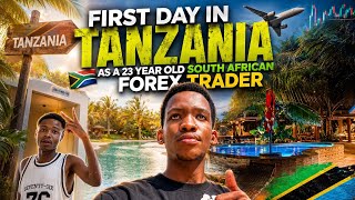 🇹🇿 First Day in Tanzania as a 23-Year-Old South African Forex Trader! 🌴✈️